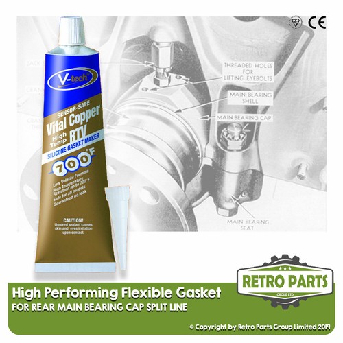 Rear main bearing - main,