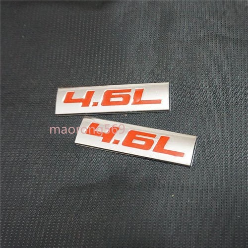 Red silver 6l chrome - 2x,