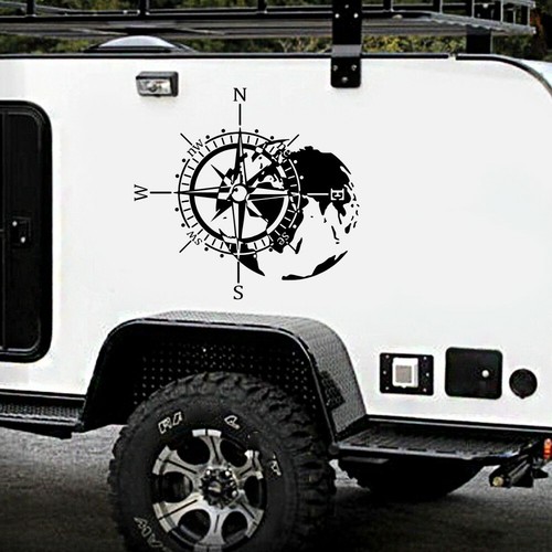 Compass totem car - totem, bonnet