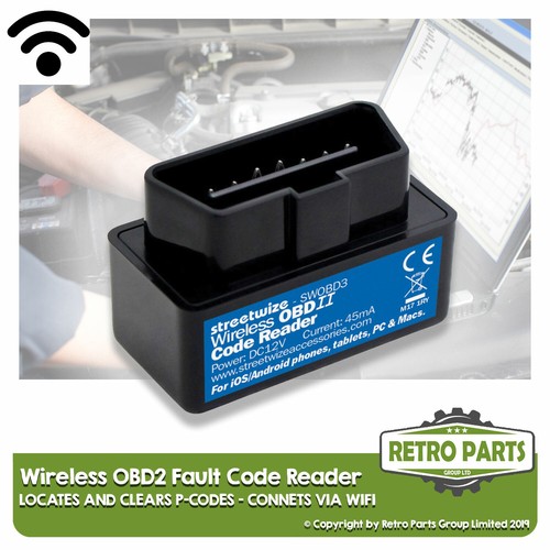 Wireless obd2 code reader for - wireless,