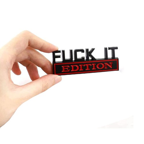 Fuck edition red black - fuck-it,