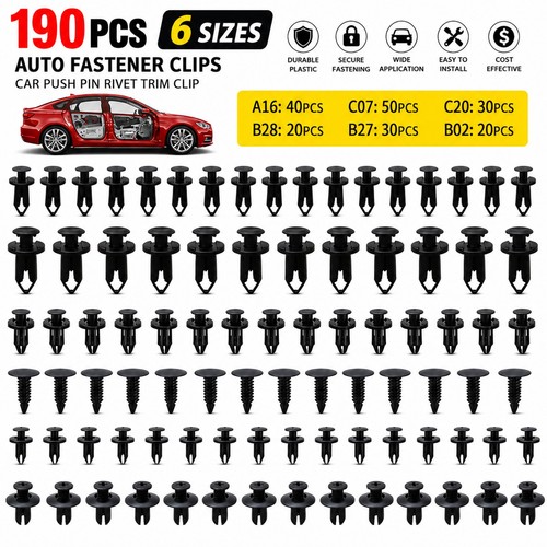 190pcs car rivet splash guard - car,