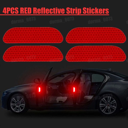 Red reflective tapes - 4x,