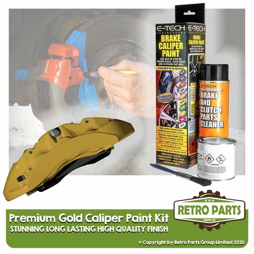 Premium gold brake caliper - gold,