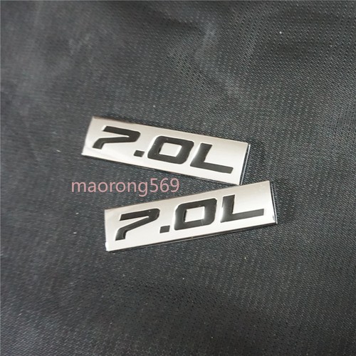 Silver black chrome - 2x,