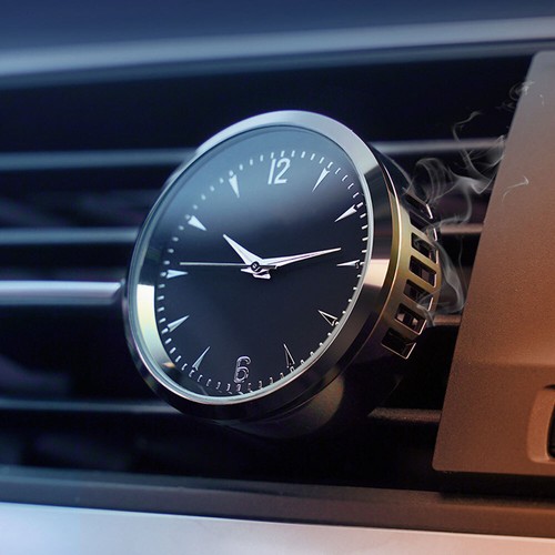 Car clock air freshener - car, luxury