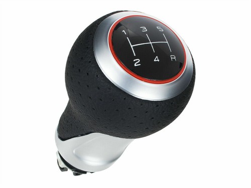 Gear knob black red speed - red, 5-speed