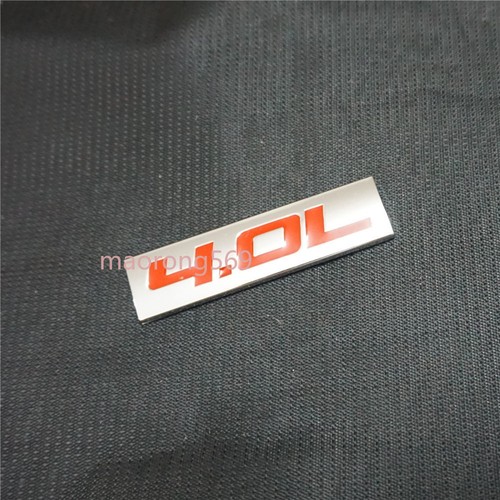 Silver red 0l - silver, 4.0l