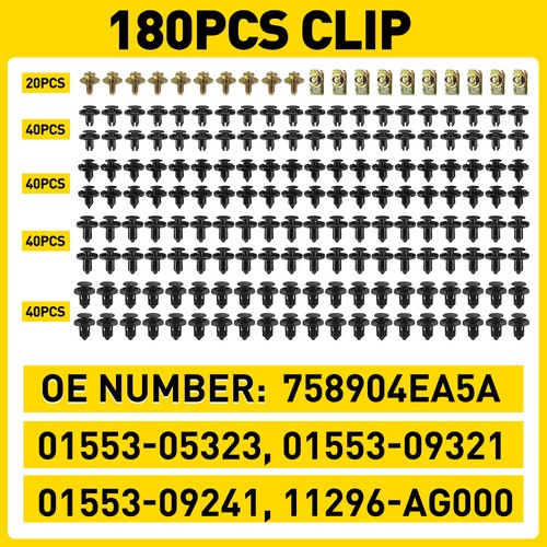 180 clips under - clips, shield