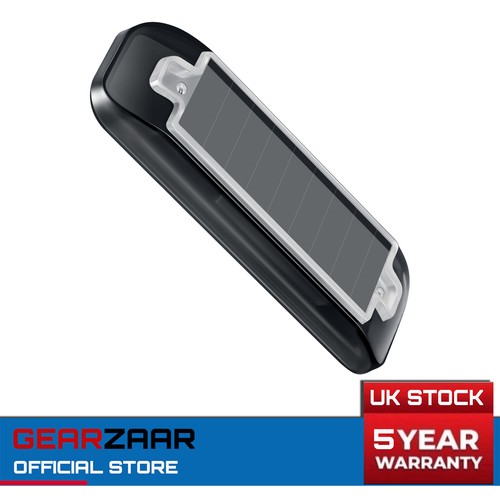 Led solar warning light - warning, uk