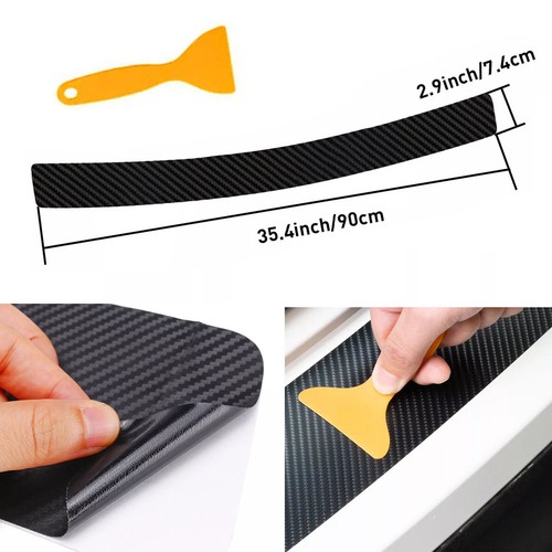 Carbon fiber car rear - rear, guard