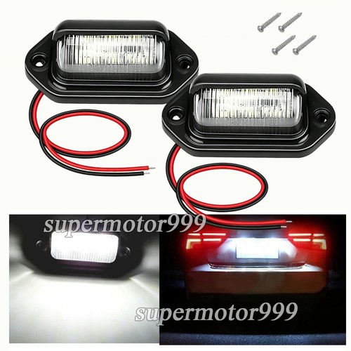 2pcs 6led car - rear, lamp