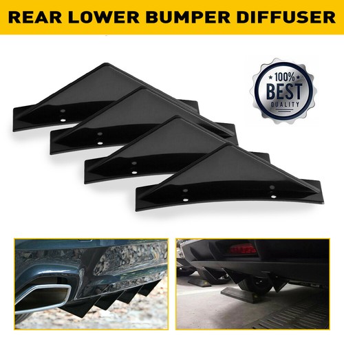 Shark fins car - rear, bumper