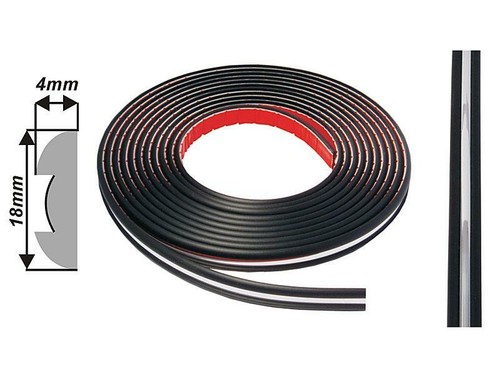 Chrome black wheel arch - (004),