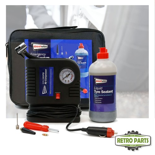 Emergency flat tyre - tyre, kit