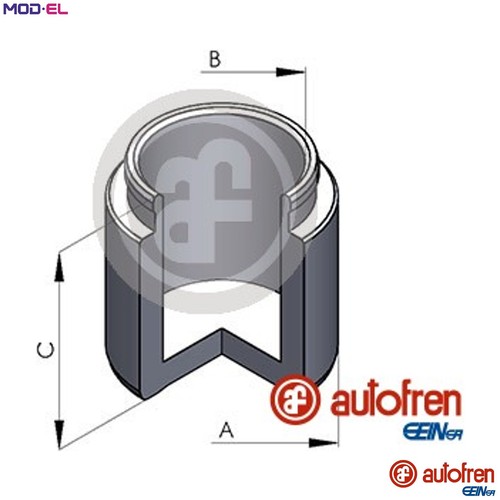 Piston brake caliper d025128 - caliper,