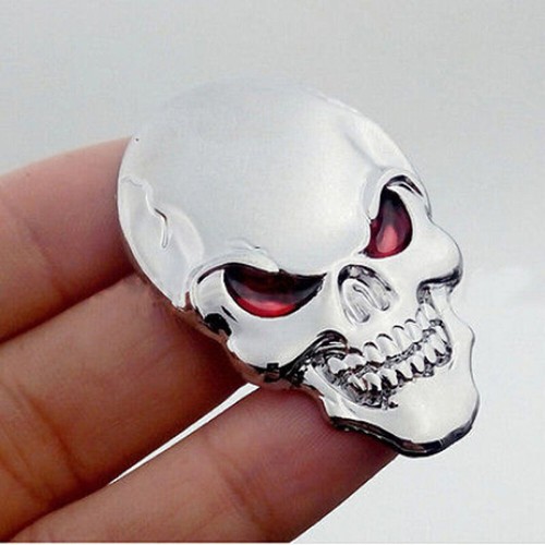 Metal skull bone vehicle - metal,