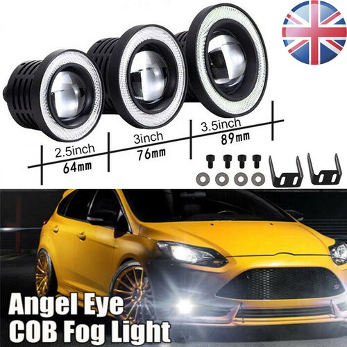2pcs angel eyes led halo - angel, car