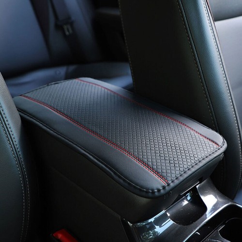 Red car central armrest box - red,