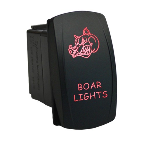 Rocker switch 12v 605r boar - 605r,
