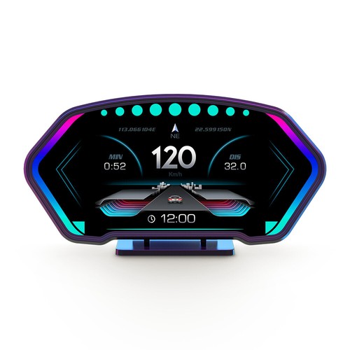 Hud head display digital - up,