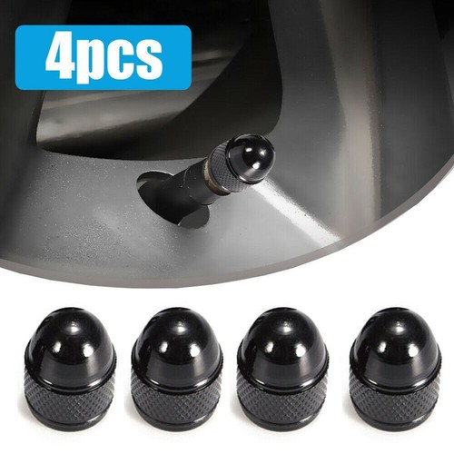 Black bullet cap car tire - black,