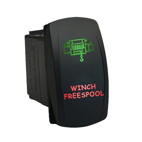 Rocker switch 12v 6b73gr winch - rocker,