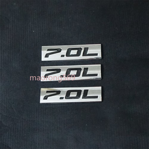 Silver black chrome - 7.0l,